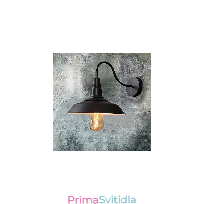 Obnova starověkých způsobů je stará pouliční lampa Balkonová chodba Nástěnná lampa z tepaného železa