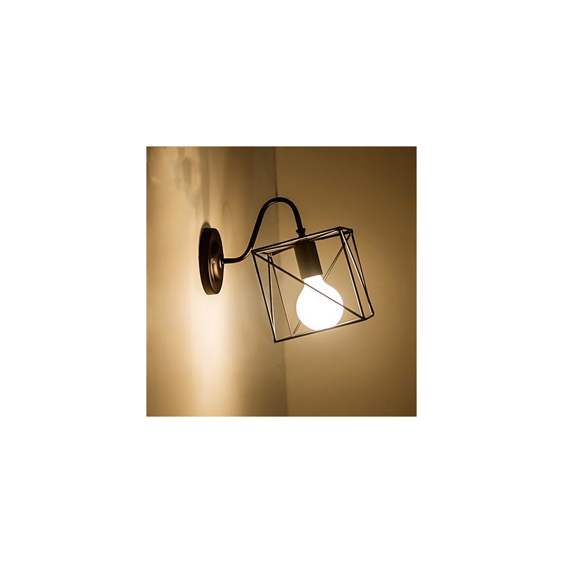 Nástěnná lampa American Industry Nostalgic Vintage Lron Loft Loft Aisle Wall Lamp for Balcon