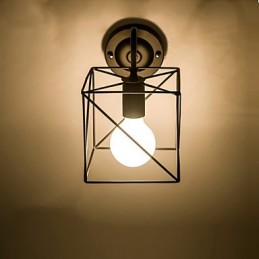 Nástěnná lampa American Industry Nostalgic Vintage Lron Loft Loft Aisle Wall Lamp for Balcon