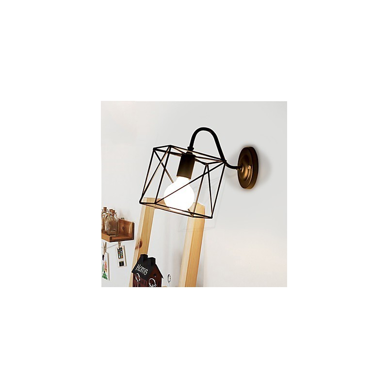 Nástěnná lampa American Industry Nostalgic Vintage Lron Loft Loft Aisle Wall Lamp for Balcon