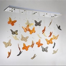 Závěsná lampa Butterfly Crystal Lampa