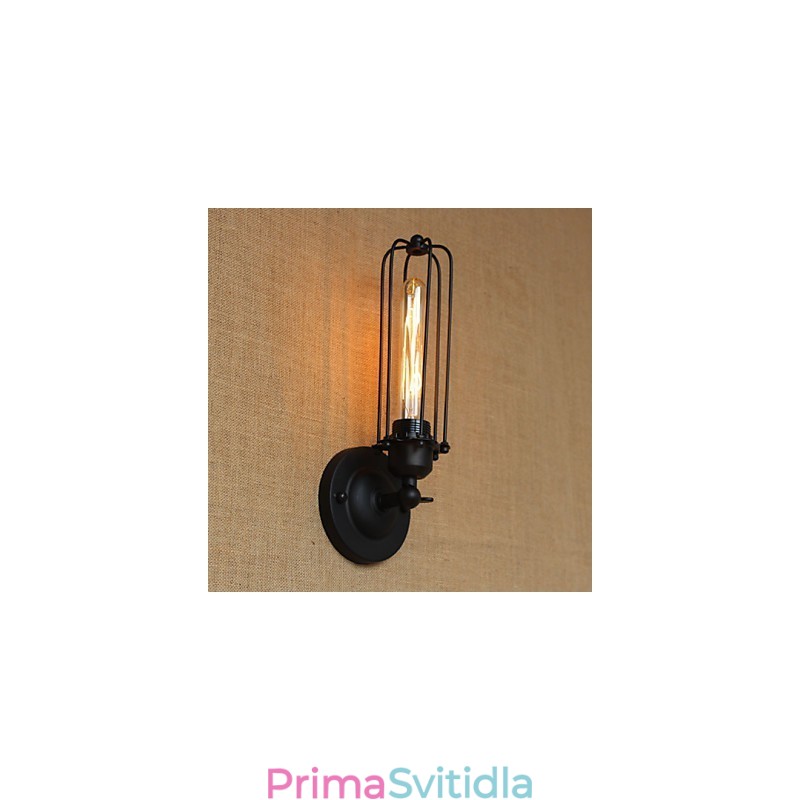 Retro minimalistické industriální schodiště do uličky Balkon Dekorativní nástěnné svítidlo