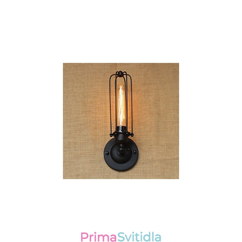 Retro minimalistické industriální schodiště do uličky Balkon Dekorativní nástěnné svítidlo
