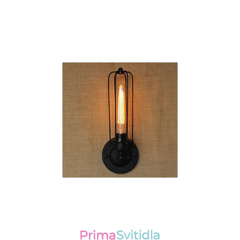 Retro minimalistické industriální schodiště do uličky Balkon Dekorativní nástěnné svítidlo