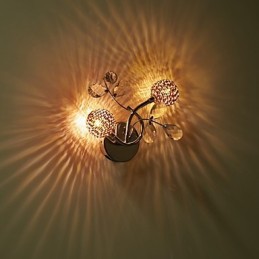 Nástěnné svítidla Crystal Mini Style Moderní Současný kov