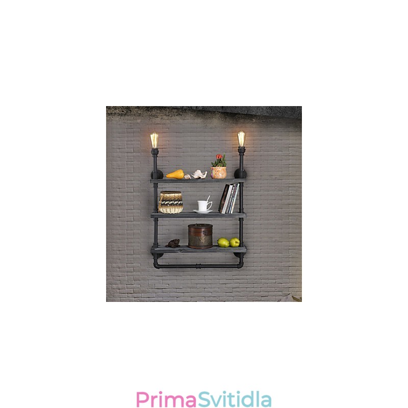 Nástěnné svítidla Mini Styl Rustikální Lodge Kov