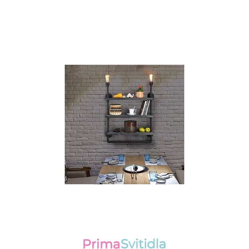 Nástěnné svítidla Mini Styl Rustikální Lodge Kov