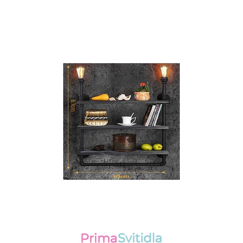 Nástěnné svítidla Mini Styl Rustikální Lodge Kov