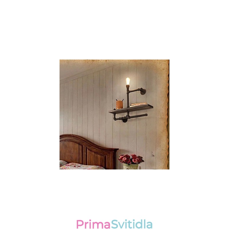 Nástěnné svítidla Mini Styl Rustikální Lodge Kov