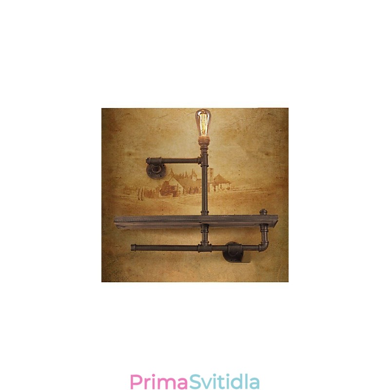 Nástěnné svítidla Mini Styl Rustikální Lodge Kov