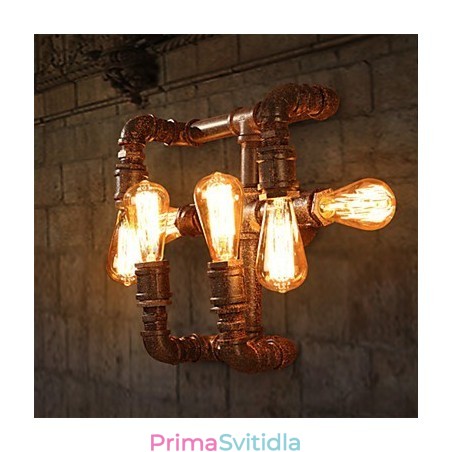 Retro barové železné nástěnné svítidla Mini styl rustikální Lodge Metal Retro barové železné nástěnné svítidla Mini styl rustikální Lodge Metal