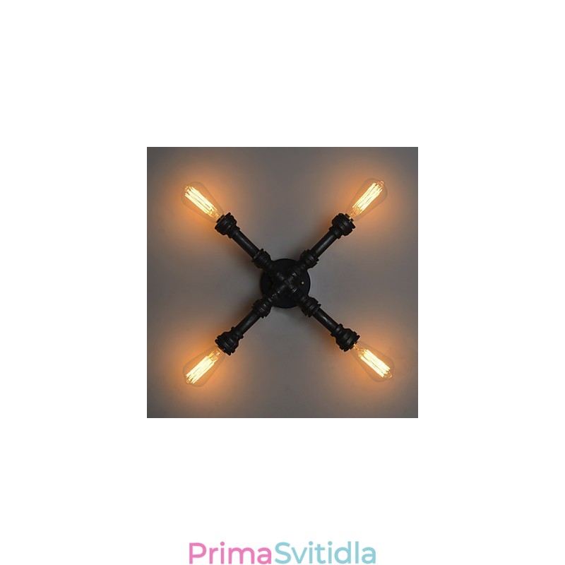 Nástěnné svítidla Mini Styl Rustikální Lodge Kov