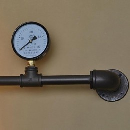 Nástěnné svítidla 5 lehká žehlička na vodní dýmky Mini styl industriální styl Country Metal