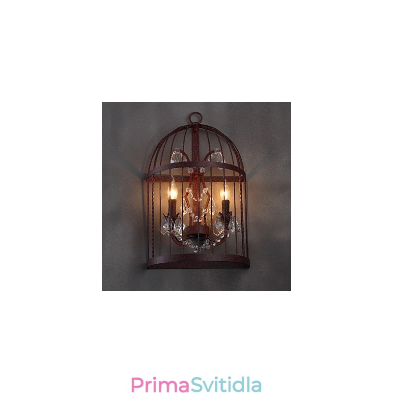 Nástěnné svítidla v mini stylu Rustic Lodge Metal