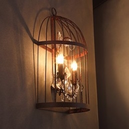 Nástěnné svítidla v mini stylu Rustic Lodge Metal
