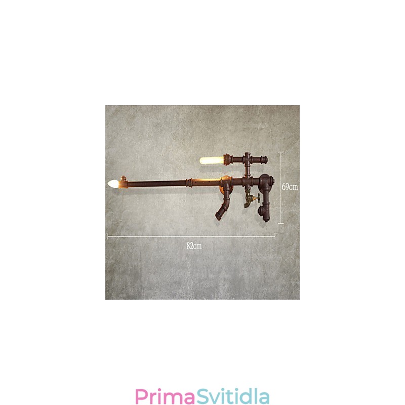 Nástěnné svítidla Mini styl Rustikální Lodge Metal