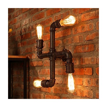 Retro barové železné nástěnné nástěnné svítidla Mini styl Rustikální Lodge Metal Retro barové železné nástěnné nástěnné svítidla Mini styl Rustikální Lodge Metal