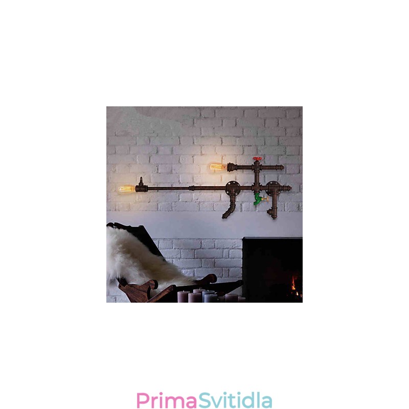 Nástěnné svítidla Mini styl Rustikální Lodge Metal