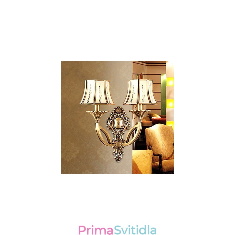 Nástěnné svítidla Mini styl Tradiční klasický kov