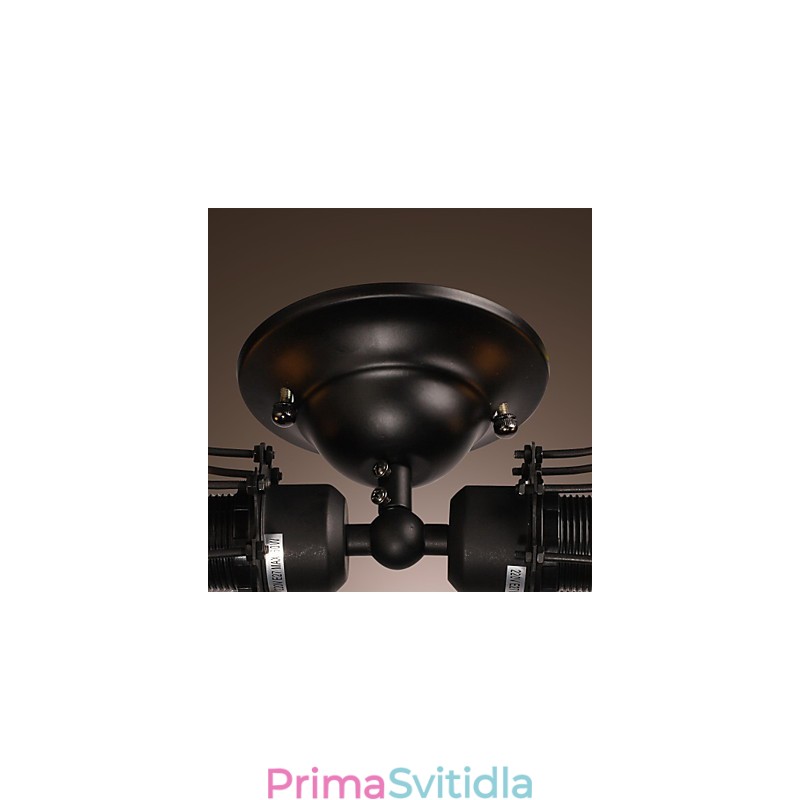 2 Světlé zlaté nástěnné svítidlo v antickém stylu