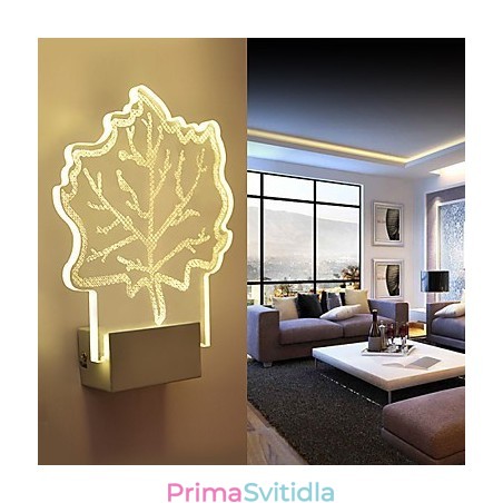 Akrylová nástěnná lampa PVC lampa Light Chip Moderní současný kov Akrylová nástěnná lampa PVC lampa Light Chip Moderní současný kov