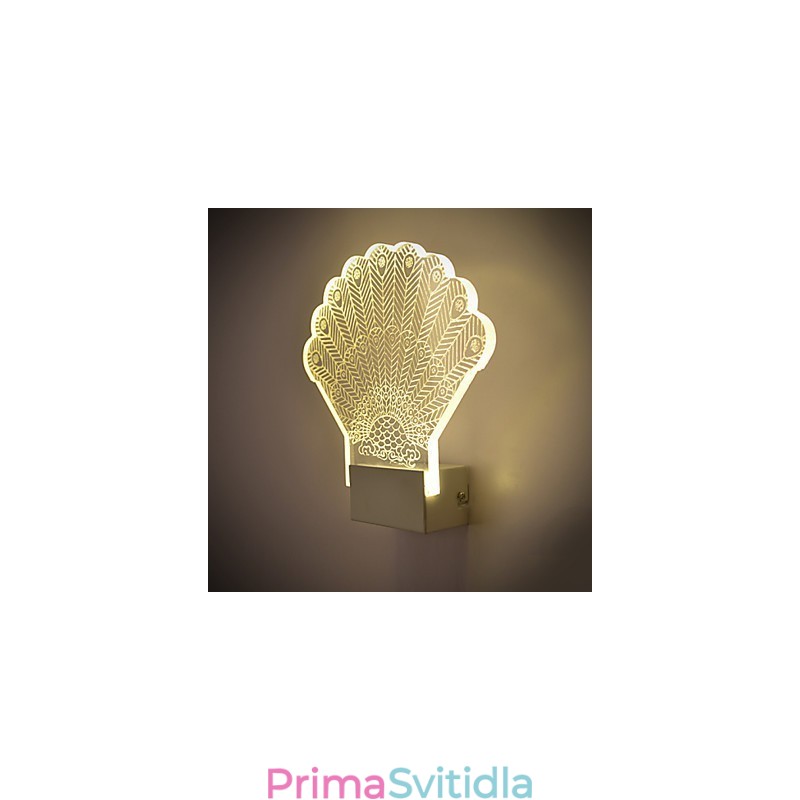 Akrylátové nástěnné svítidlo PVC svítidlo lehké moderní moderní kov