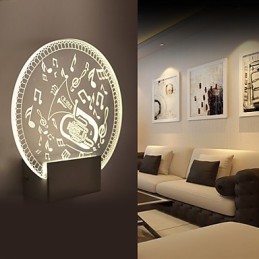 Akrylátové nástěnné svítidlo PVC svítidlo lehké moderní moderní kov