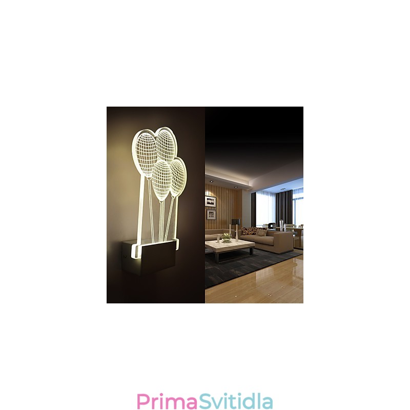 Akrylátové nástěnné svítidlo PVC svítidlo lehké moderní moderní kov