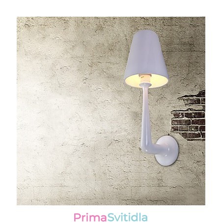 Jednonástěnná hotelová nástěnná lampa Continental Lron Jednonástěnná hotelová nástěnná lampa Continental Lron