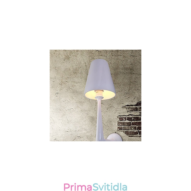 Jednonástěnná hotelová nástěnná lampa Continental Lron