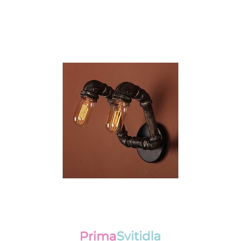 Mini styl nástěnné svícny Rustikální Lodge Metal