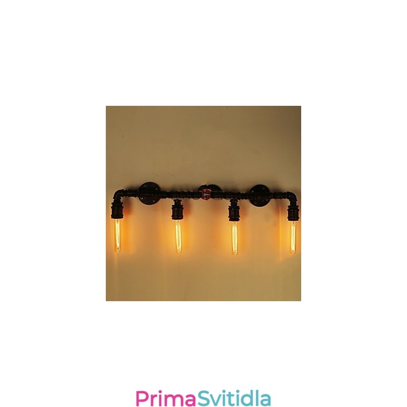 Mini styl nástěnné svícny Rustikální Lodge Metal