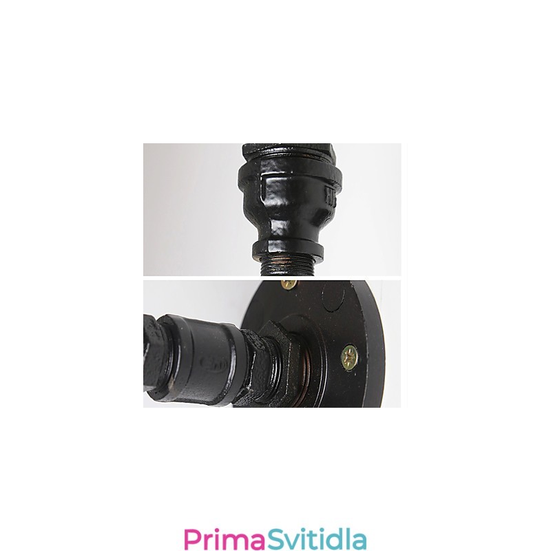 Mini styl nástěnné svícny Rustikální Lodge Metal