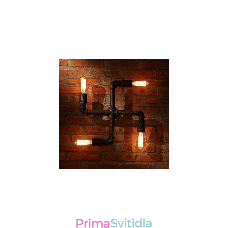 Nástěnné svítidla Mini Styl Rustikální Lodge Kov