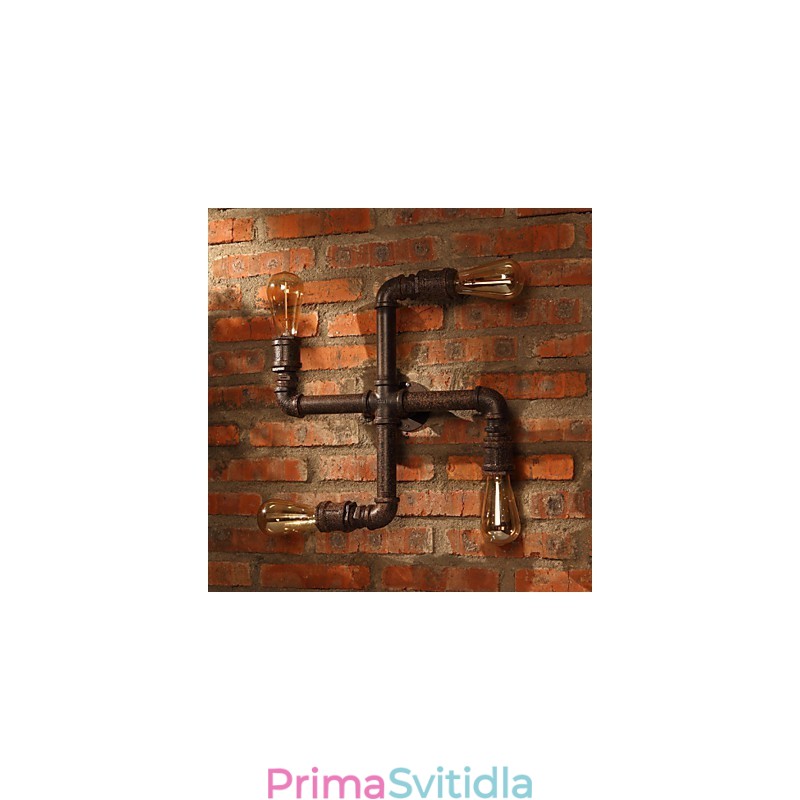 Nástěnné svítidla Mini Styl Rustikální Lodge Kov