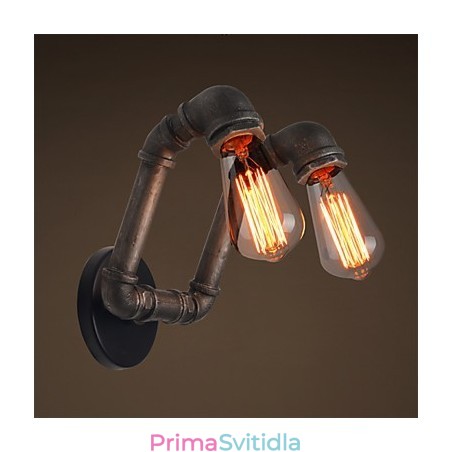 Retro kovová nástěnná lampa pro kavárnu Retro kovová nástěnná lampa pro kavárnu