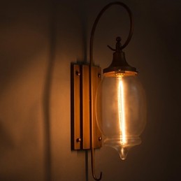 Nástěnná svítidla pro domácnost Nástěnné svítidlo Minimalistický interiér Chodba Kovaná lampa Ložnice Noční lampy pro bydlení