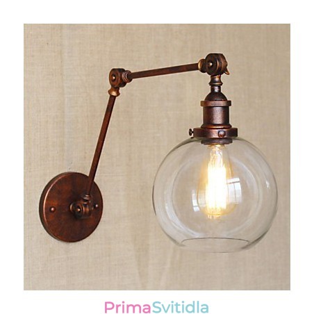 Nástěnné svítidla Swing Lights Nástěnná světla na čtení Crystal Mini Style Rustic Lodge Metal Nástěnné svítidla Swing Lights Nástěnná světla na čtení Crystal Mini Style Rustic Lodge Metal