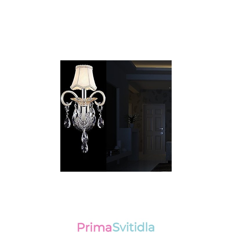 Nástěnné svícny moderní současný křišťál
