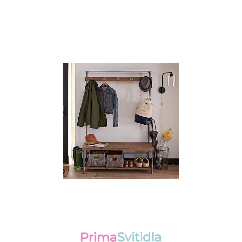 Moderní nástěnné svítidlo se skleněným stínidlem