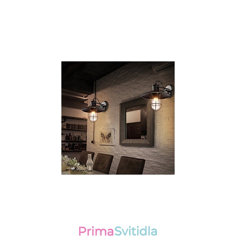 Nástěnné svítidla Mini Styl Kovové