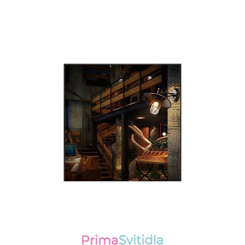 Nástěnné svítidla Mini Styl Kovové