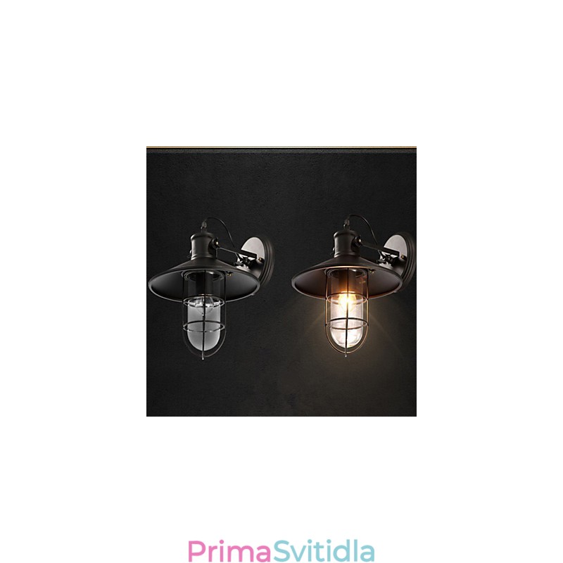 Nástěnné svítidla Mini Styl Kovové