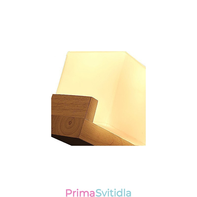 Nástěnné svítidla Mini styl tradiční klasické dřevěné bambusové