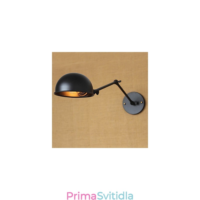 Nástěnná svítidla Swing Lights Nástěnná světla na čtení Mini styl Rustic Lodge Metal