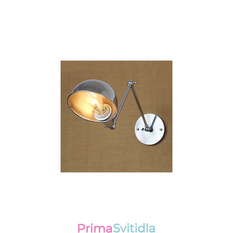 Nástěnná svítidla Swing Lights Nástěnná světla na čtení Mini styl Rustic Lodge Metal