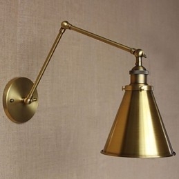 Nástěnná svítidla Swing Lights Nástěnná světla na čtení Mini styl Rustic Lodge Metal