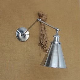 Nástěnná svítidla Swing Lights Nástěnná světla na čtení Mini styl Rustic Lodge Metal