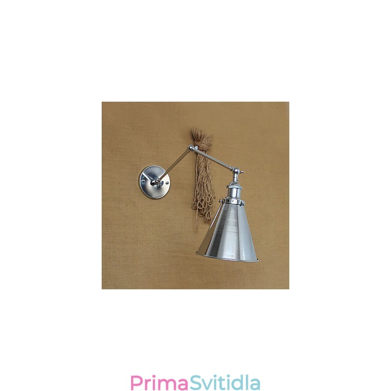 Nástěnná svítidla Swing Lights Nástěnná světla na čtení Mini styl Rustic Lodge Metal