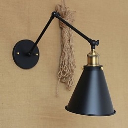 Nástěnná svítidla Swing Lights Nástěnná světla na čtení Mini styl Rustic Lodge Metal